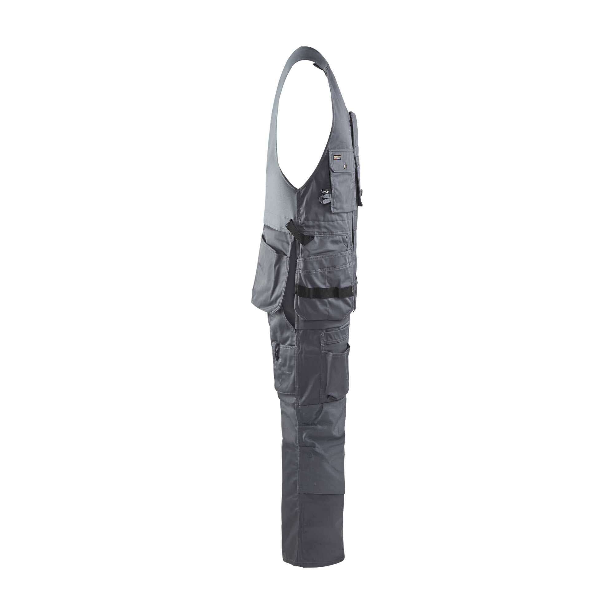 BLAKLADER 26521860 Sleeveless Overalls Work Overall Men - twill fabric